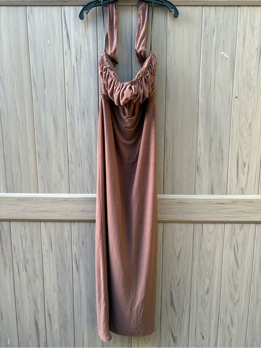 LPA Vittoria Maxi dress in chocolate New with Tags! - Picture 7 of 11